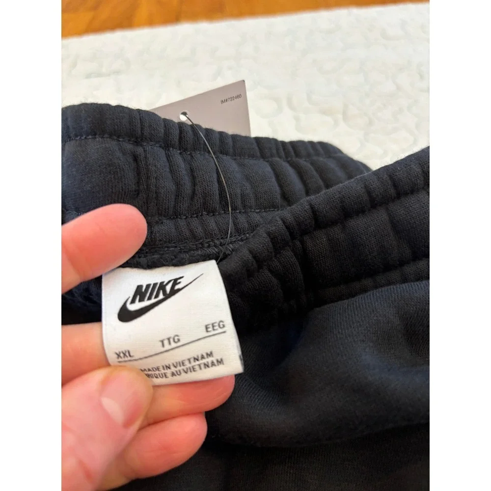 Nike Sportswear Standard Joggers Men's Black‎ Tapered Leg Sweatpants Size XXL